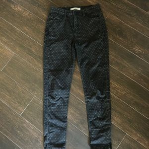 Adorable polka dot jeans by kancan. Size 27